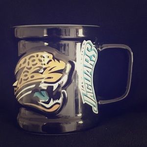 Official NFL Jacksonville Jaguars Black Coffee Mug